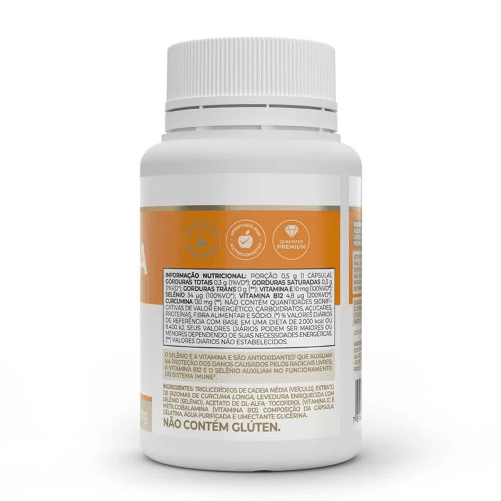 Curcuma Plus Com 60 Capsulas 500mg - precopopular