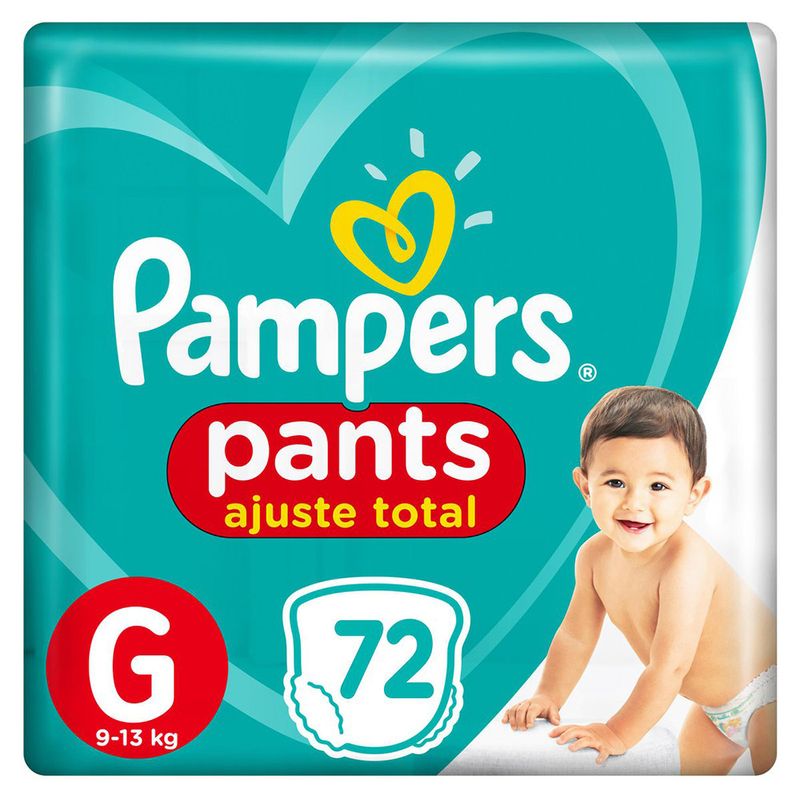 Fralda Pampers Pants Com 72 Tamanho G - precopopular