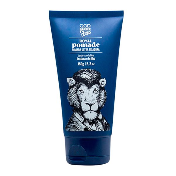 Pomada Barber Shop Royal Qod 150gr Ultra Fixadora