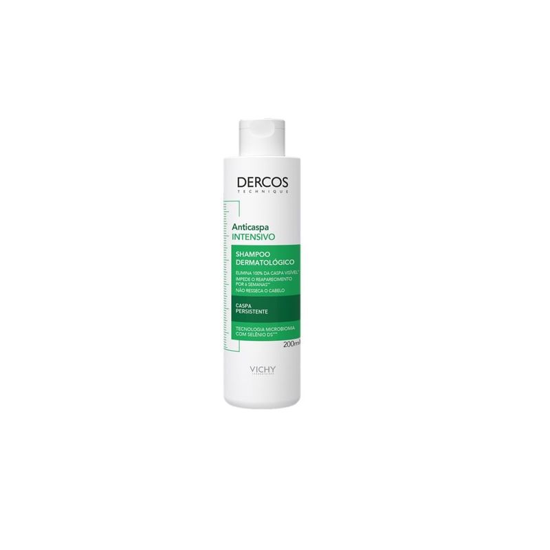 Vichy Dercos Shampoo 200ml Anticaspa Intensivo