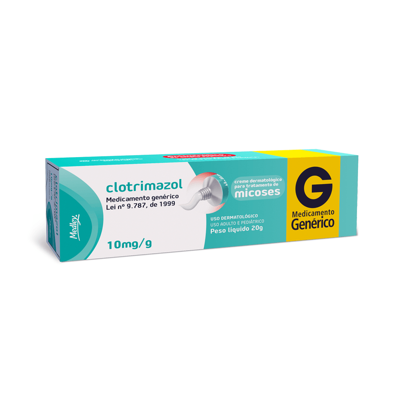 Clotrimazol Medley Creme 20g - precopopular