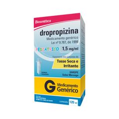 Dropropizina-Biosintetica-120ml-Xarope-Infantil-15mg-ml-Generico