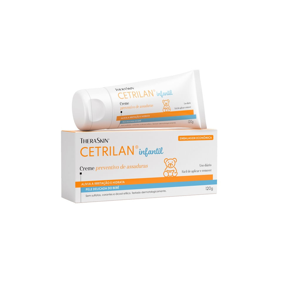 Creme Para Assaduras Cetrilan 120g