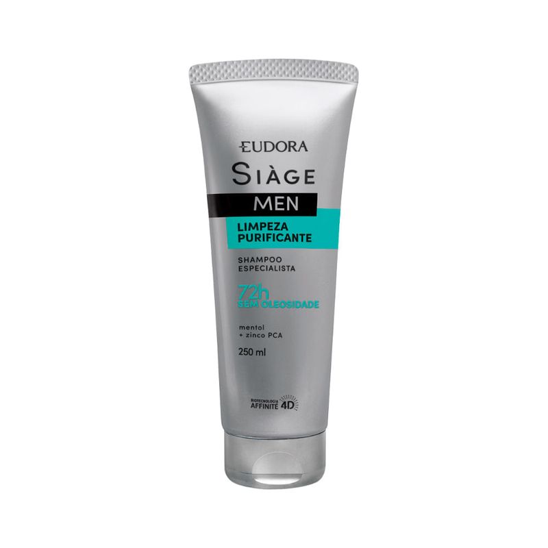 Shampoo Eudora Siage Men Limpeza Purificante 250ml