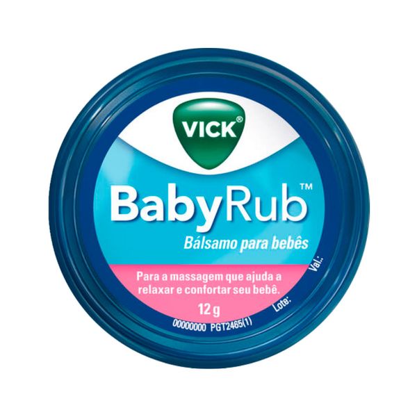 Vick Babyrub Bálsamo Para Bebes 12gr Vick Babyrub Balsamo Para Bebes 12gr