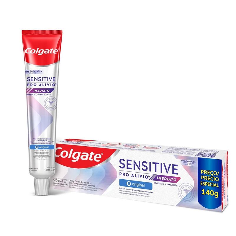 Creme-Dental-Colgate-Sensitive-Pro-alivio-Imediato-140g