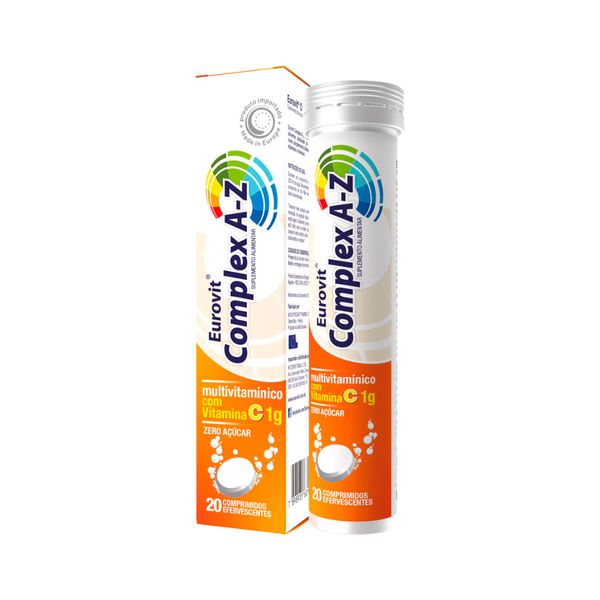 Eurovit Complex A-z Com 20 Comprimidos Efervescentes