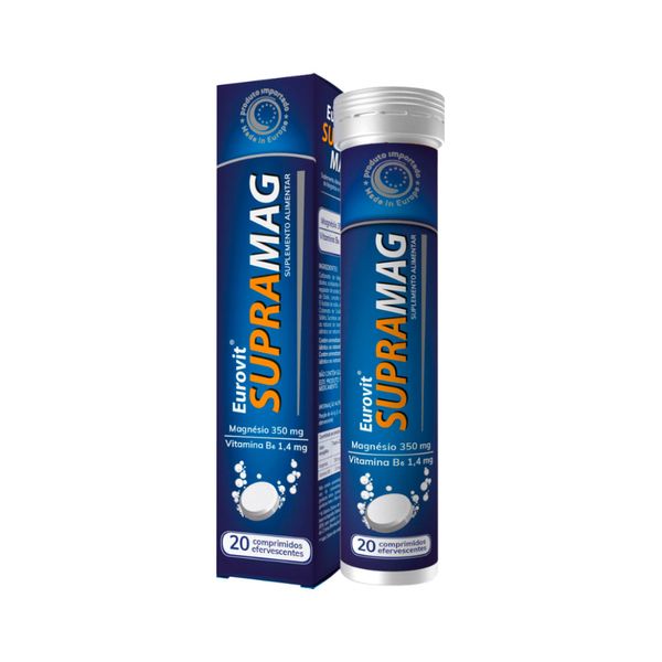 Eurovit Supramag Com 20 Comprimidos Efervescentes