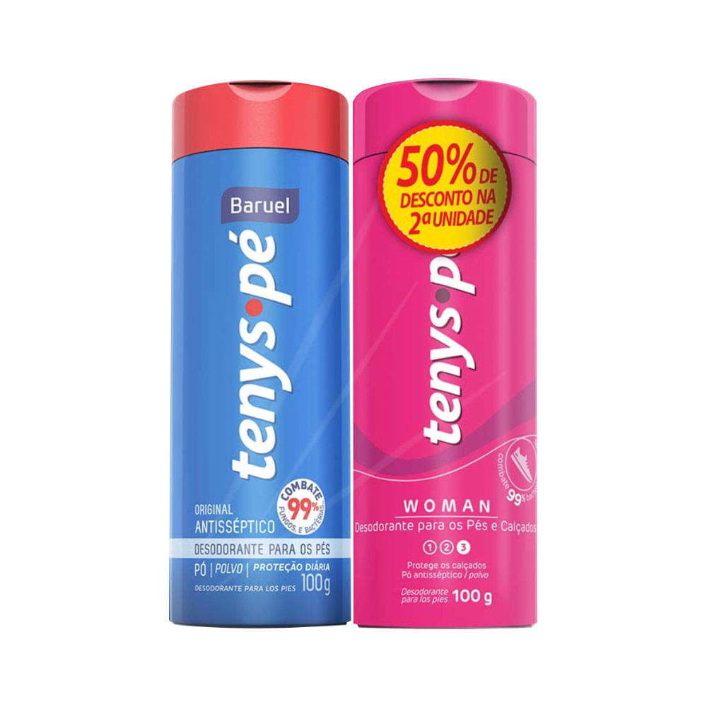 Tenys-pe Baruel 100g Original+100g Woman Promocional