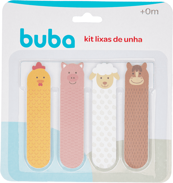 Lixa Para Unha Buba Com 4 Fazendinha