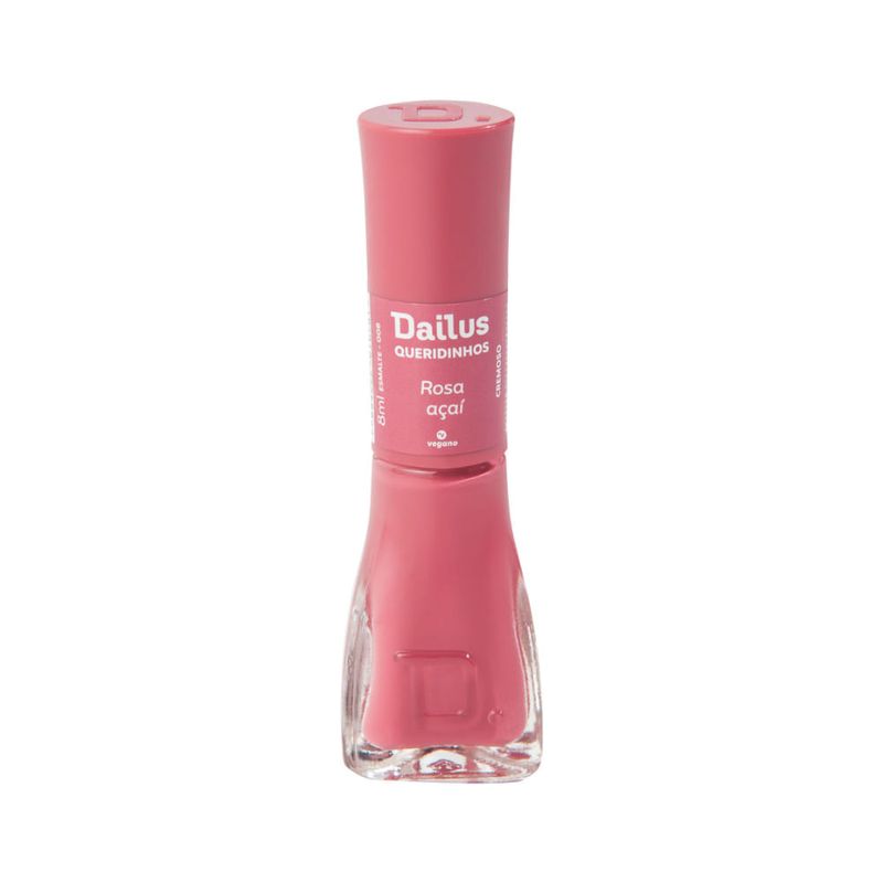 Esmalte Dailus Queridinhos 8ml Cremoso Rosa Acai