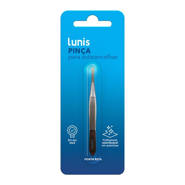 Pinça Lunis Ponta Reta Pinca Lunis Ponta Reta
