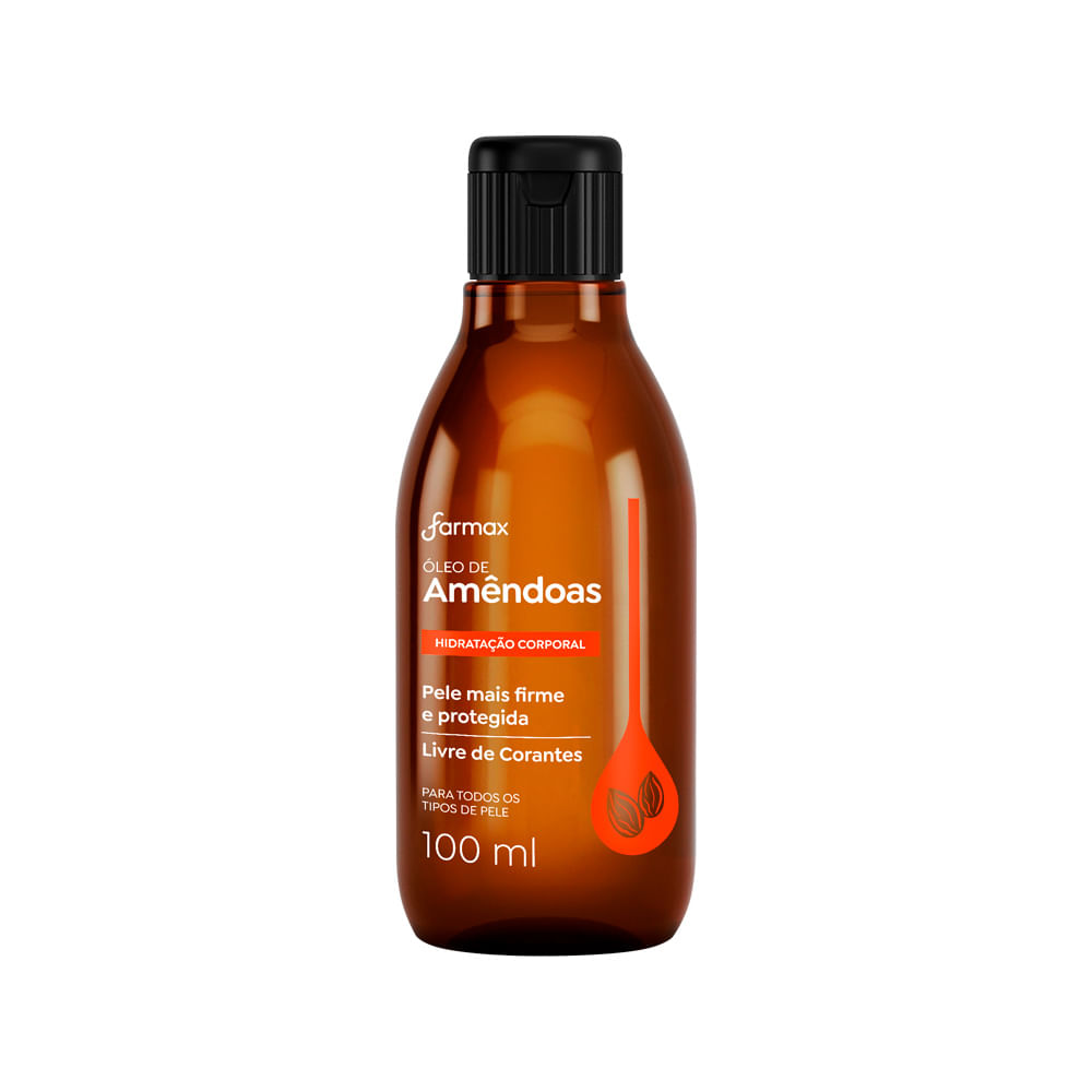 Oleo Corporal Farmax 100ml Amendoas