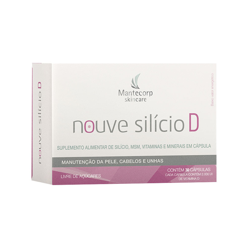Nouve Silicio D Com 30 Capsulas