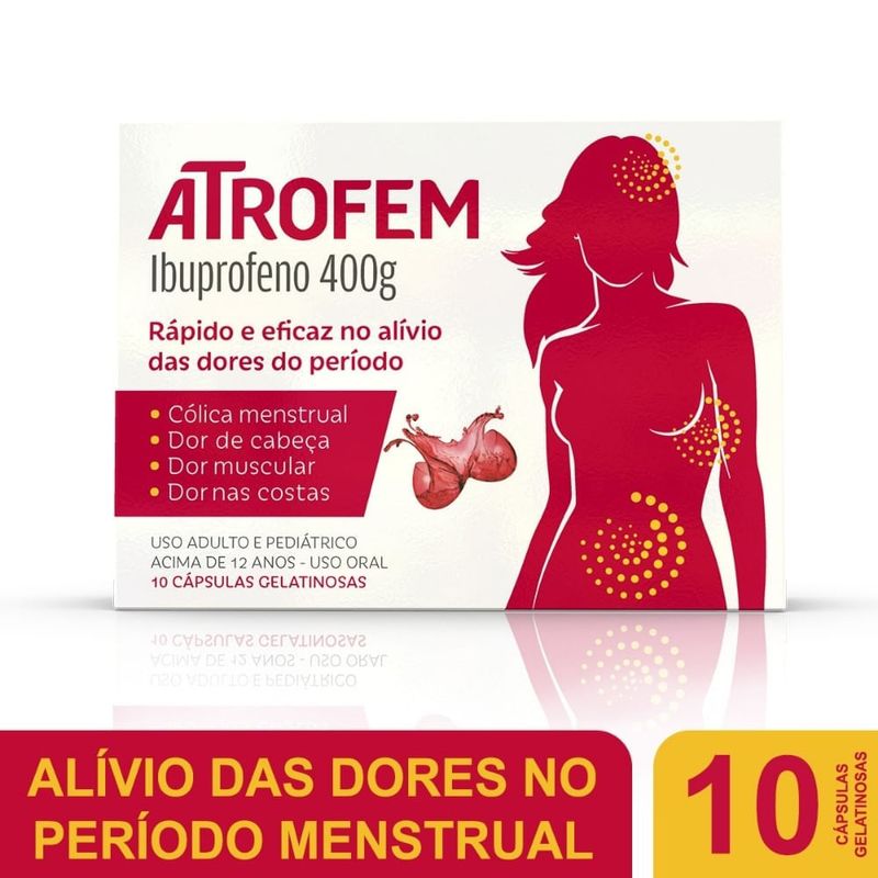 Atrofem 400g Com 10 Cápsulas Atrofem 400g Com 10 Capsulas