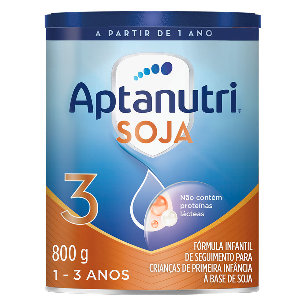 Formula Infantil Aptanutri Soja 3 800gr