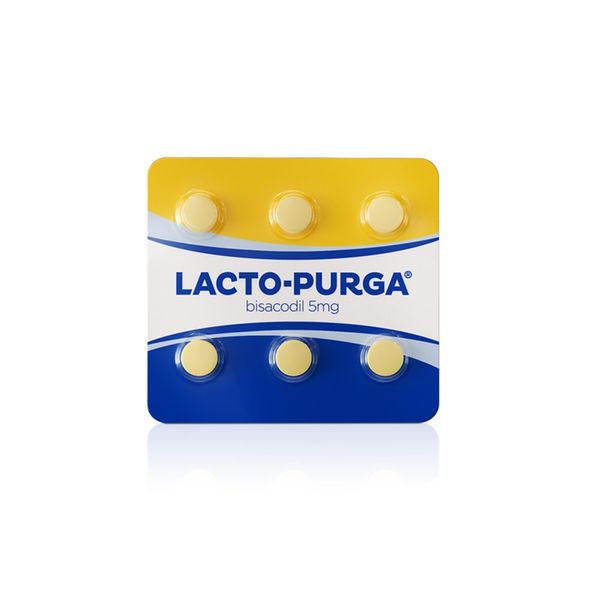 Laxante Lacto Purga 6 Comprimidos