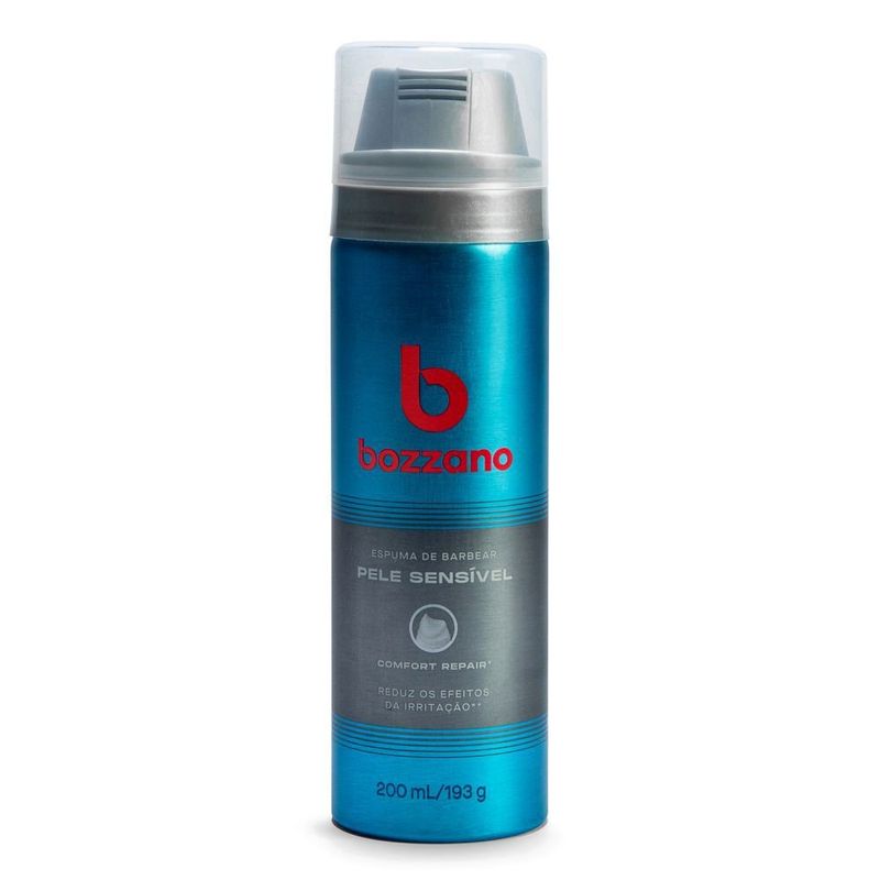 Espuma De Barbear Bozzano Pele Sensível 193g Espuma De Barbear Bozzano Pele Sensivel 193g