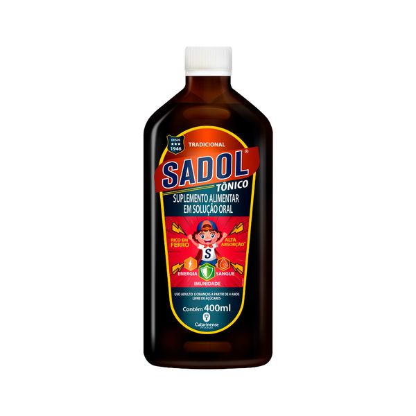 Sadol Tonico 400ml Solucao Oral Tradicional