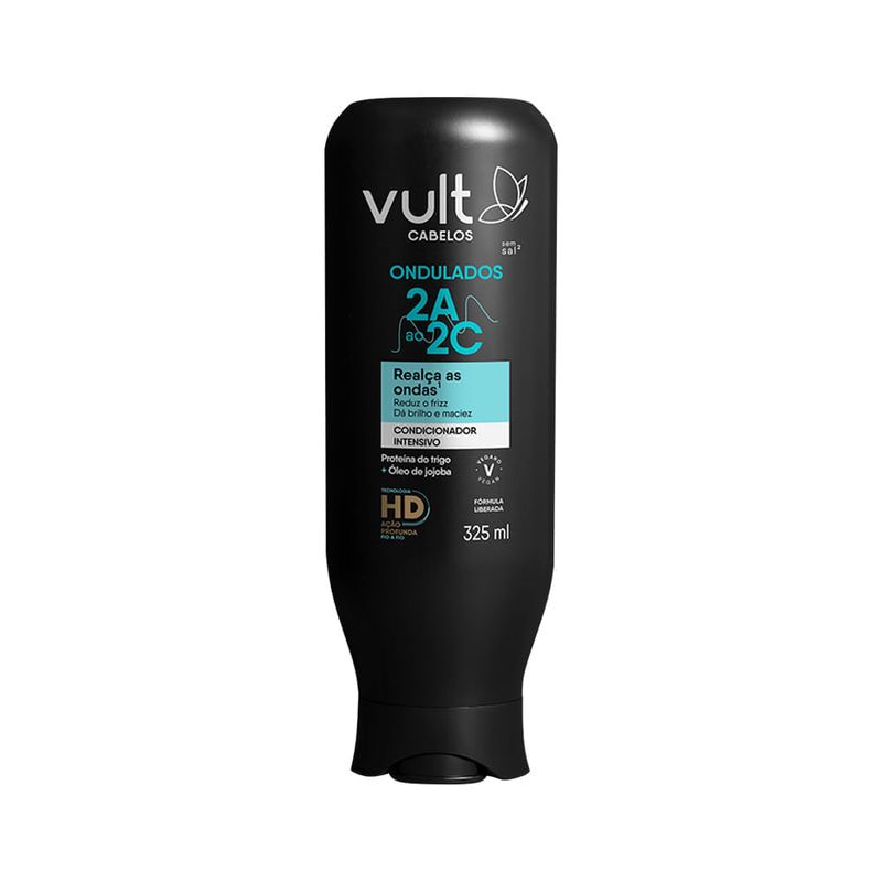 Condicionador Vult Cabelos 325ml Ondulados 2a Ao 2c