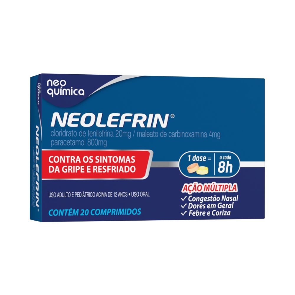 Antigripal Neolefrin 20 Comprimidos