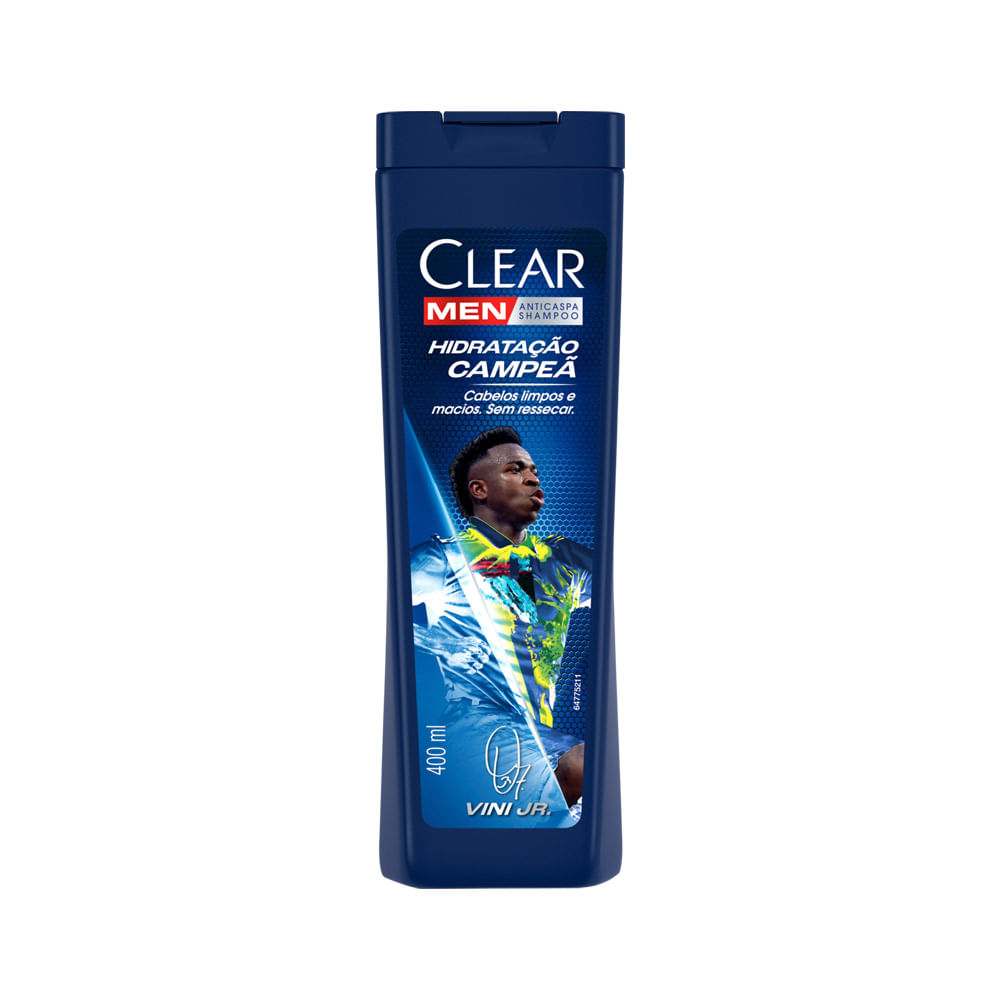 Shampoo Clear Men Vini Jr 400ml