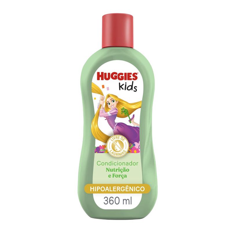 Condicionador Huggies Kids Nutrição E Força 360ml Condicionador Huggies Kids Nutricao E Forca 360ml