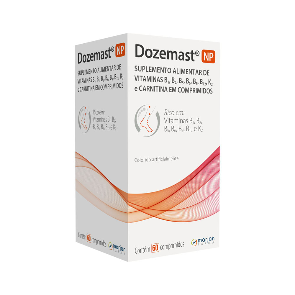 Suplemento Alimentar Dozemast Np Com 60 Comprimidos Marjan Farma