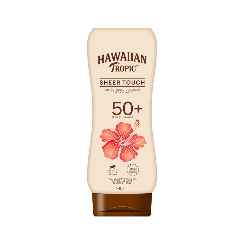 Protetor Solar Hawaiian Tropic Fps50 Sheer Touch 240ml