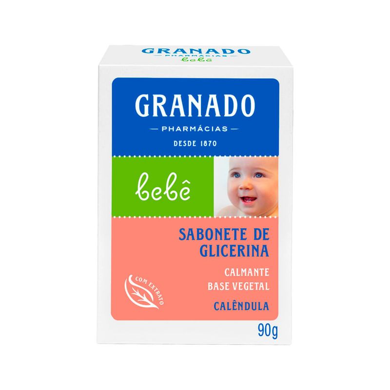 Sabonete Em Barra Granado Bebe Calendula 90gr