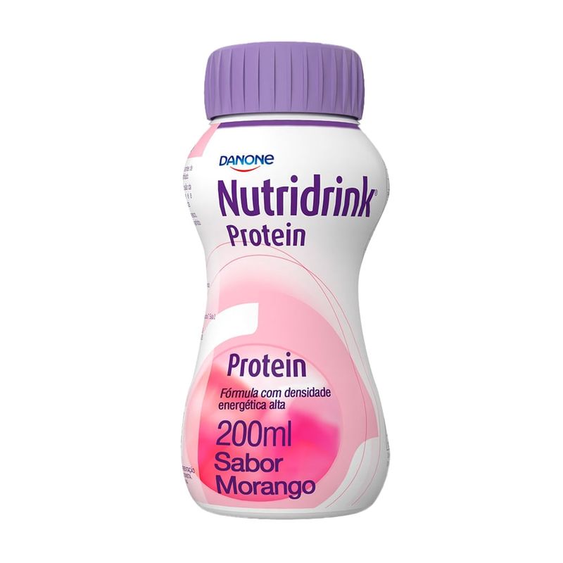 Suplemento Nutridrink Protein Morango 200ml