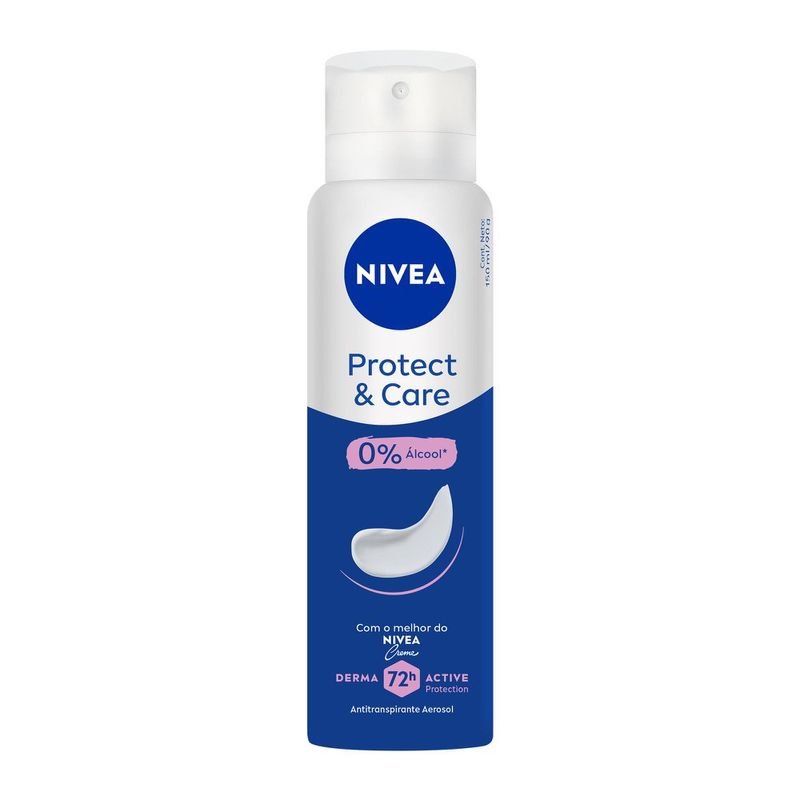 Desodorante Nivea Feminino Aerossol Protect Care 150ml