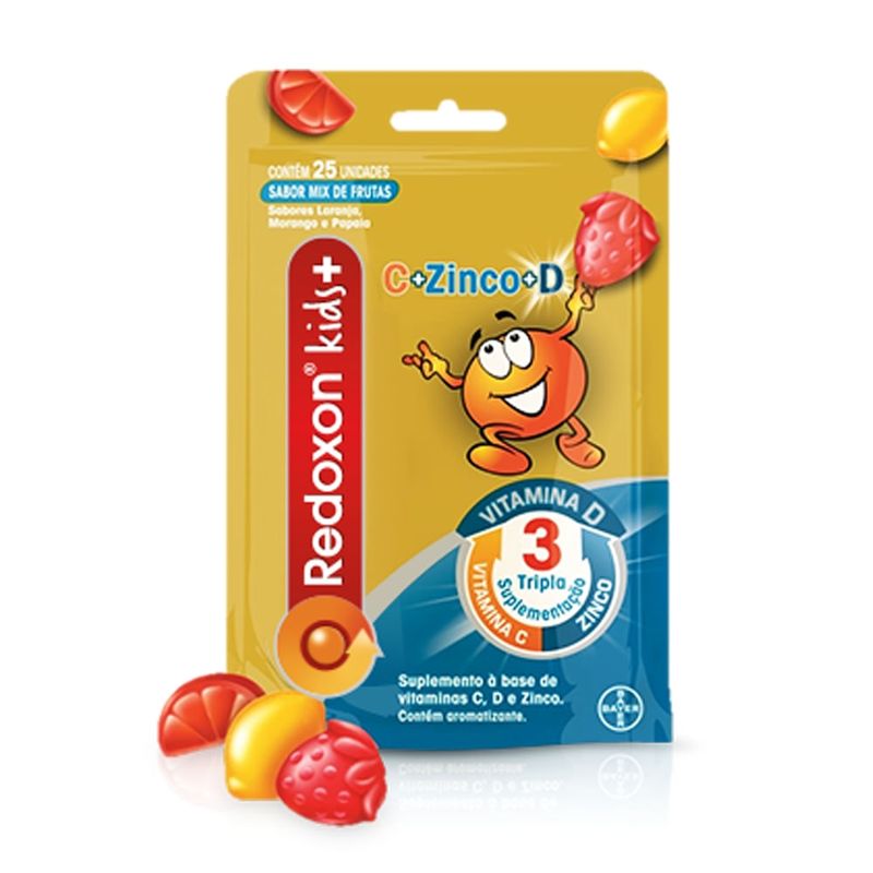 Redoxitos+ Vitaminas C E D E Zinco 25 Gomas