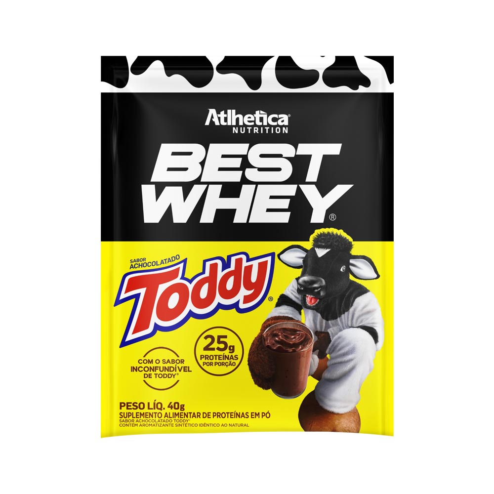 Atlhetica Best Whey Achocolatado Toddy 40gr