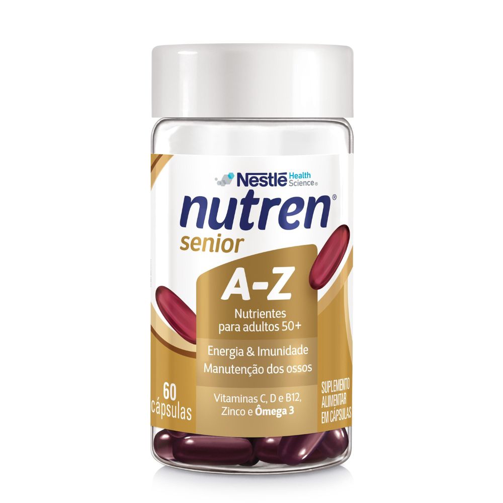 Suplemento Alimentar Nutren Senior A-z Com 60 Capsulas