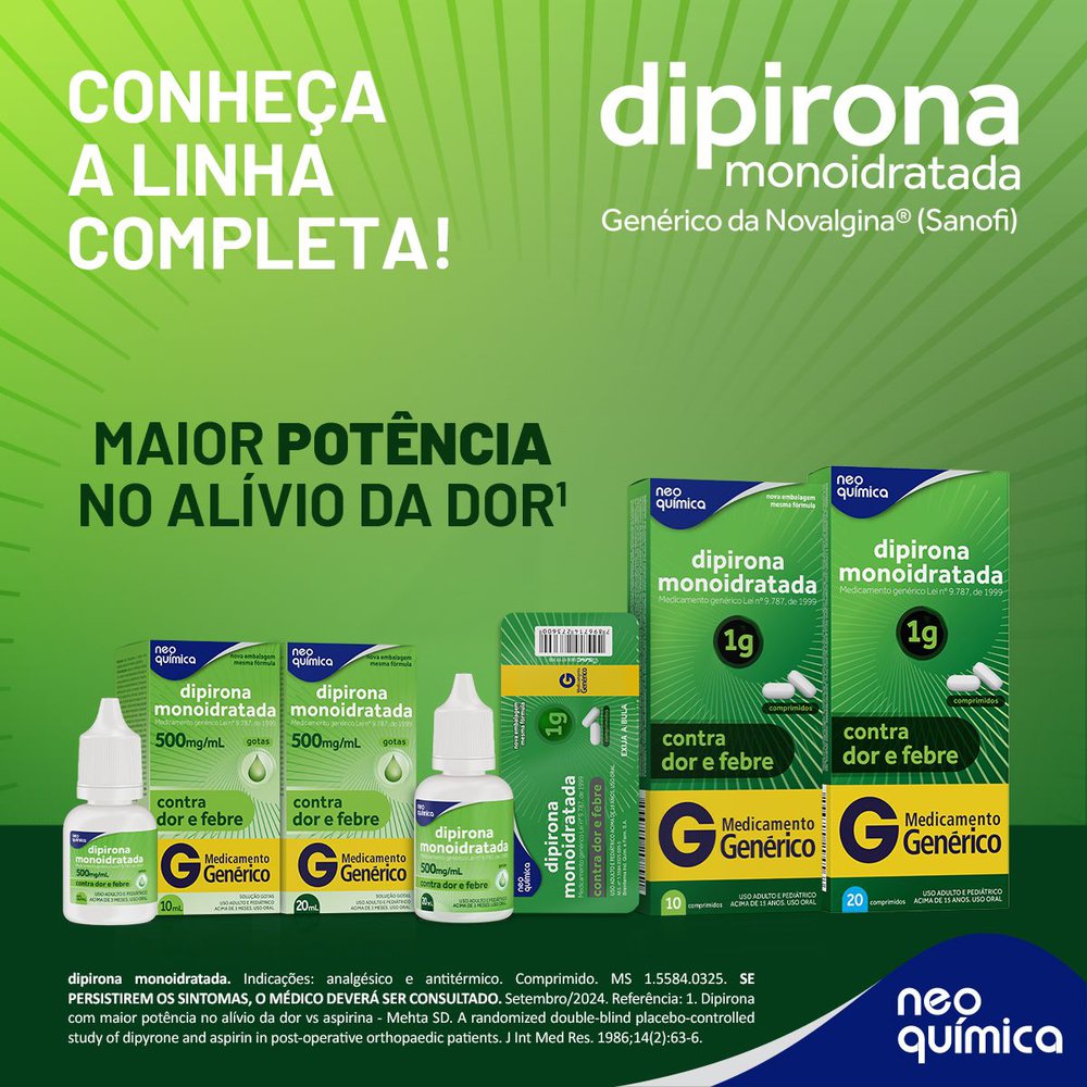 Dipirona 500mg/ml Neo Química Solução Gotas Sabor Abacaxi 20ml — foto 5