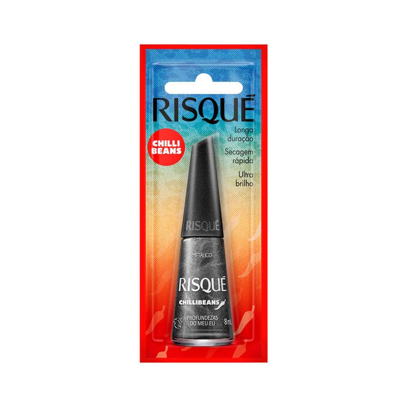 Esmalte Risque Chillibeans Metalico Profundezas Do Meu Eu 8ml