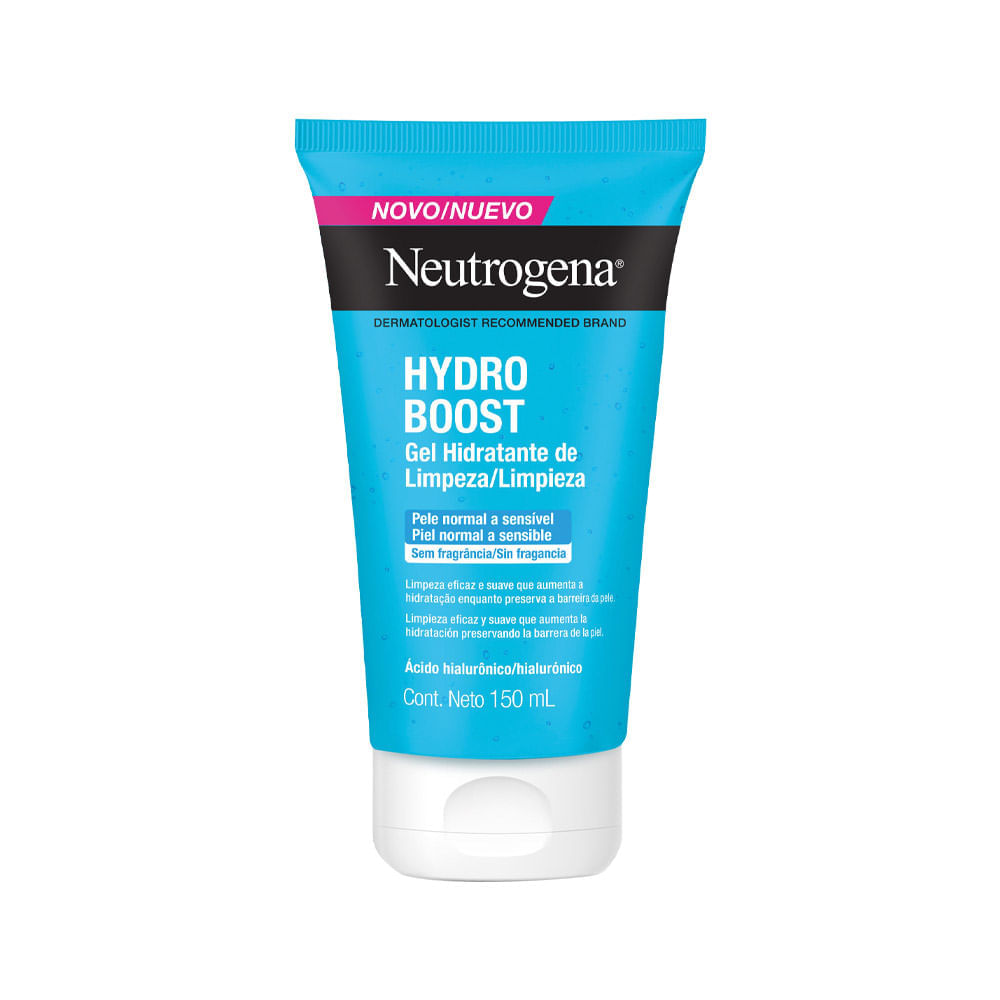 Gel Hidratante De Limpeza Neutrogena Hydro Boost 150ml