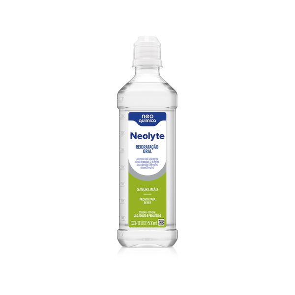 Reidratacao Oral Neolyte Solucao Oral Sabor Limao 500ml Neo Quimica