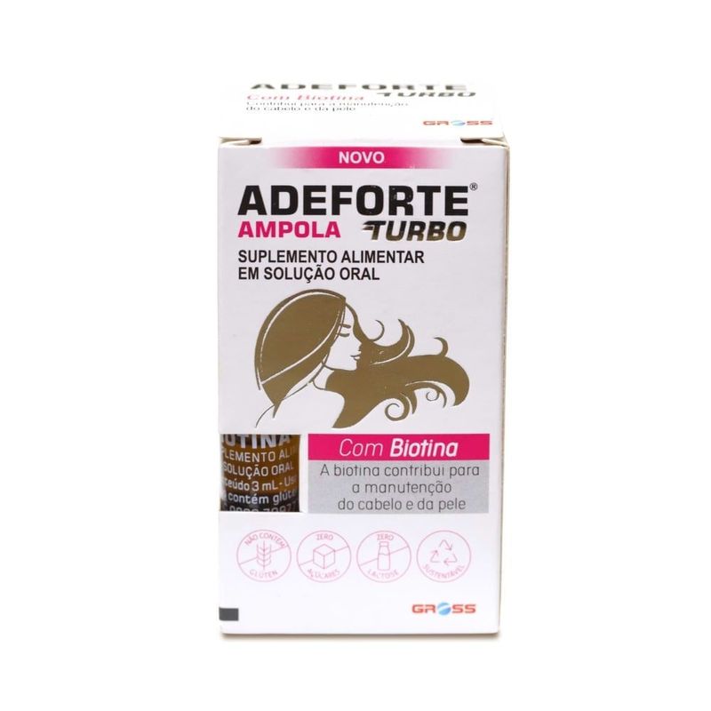 Adeforte Turbo Ampola Com 2 Ampolas De 3ml Solucao Oral