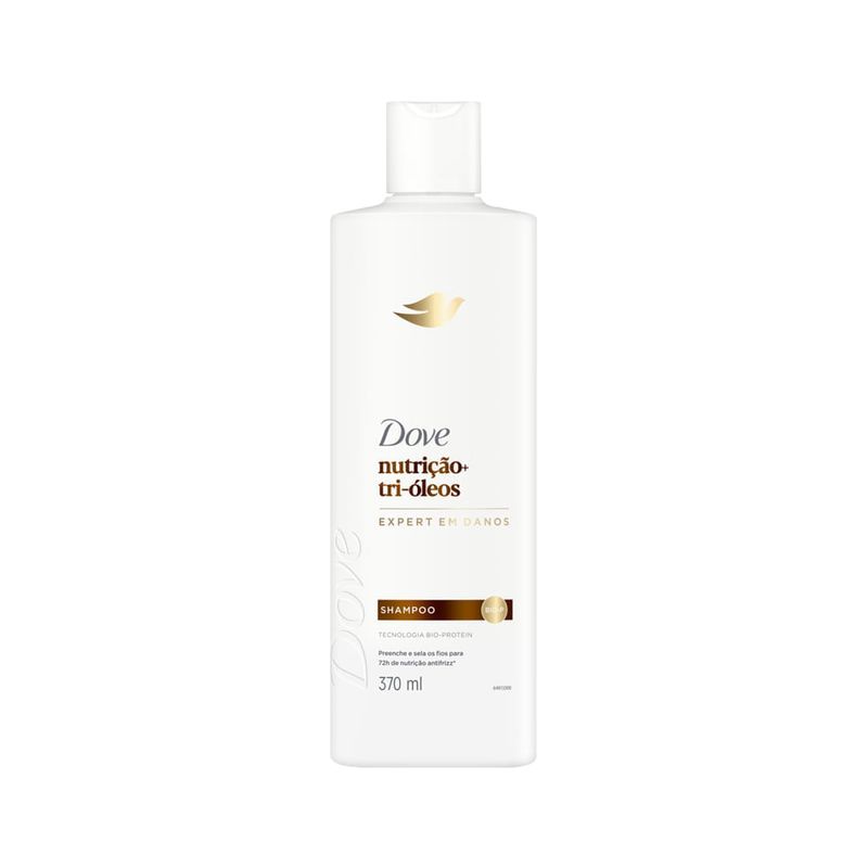 Shampoo Dove Nutrição + Tri-óleos Frasco 370ml Shampoo Dove Nutricao + Tri-oleos Frasco 370ml