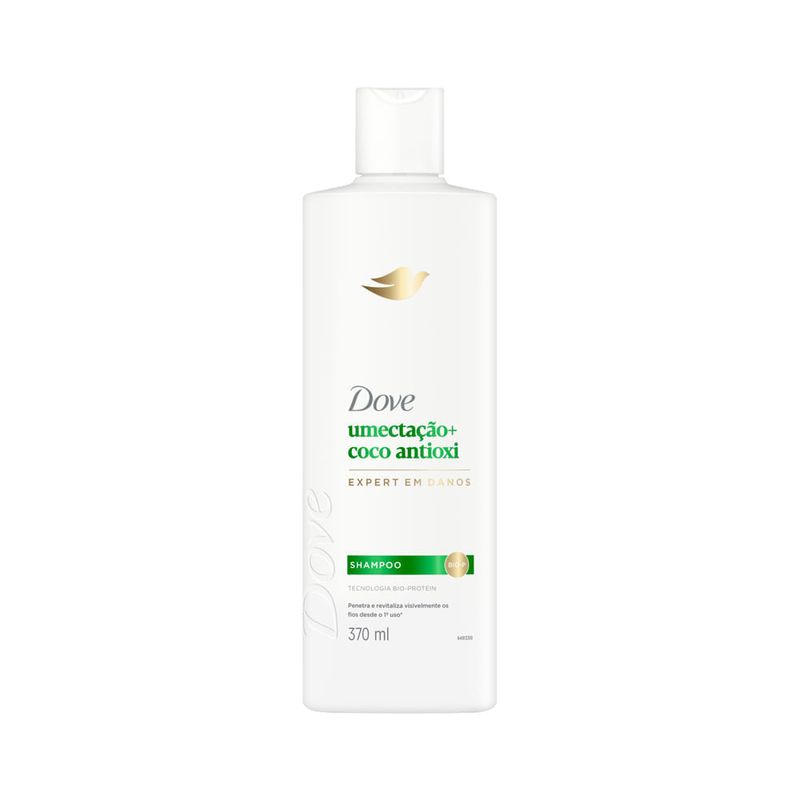 Shampoo Dove Umectação + Coco Antioxi Frasco 370ml Shampoo Dove Umectacao + Coco Antioxi Frasco 370ml