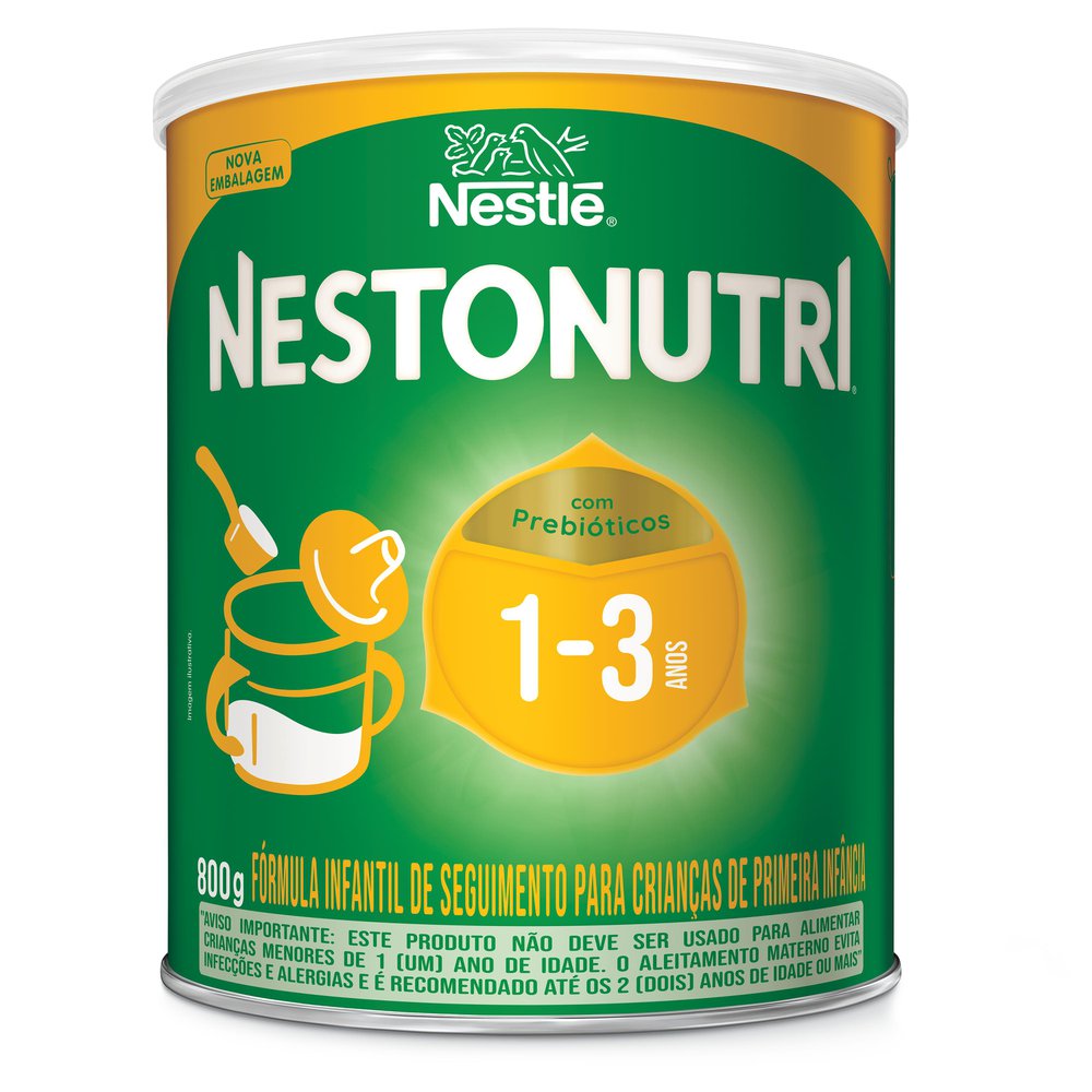 Fórmula Infantil Nestonutri 1 A 3 Anos Lata 800g