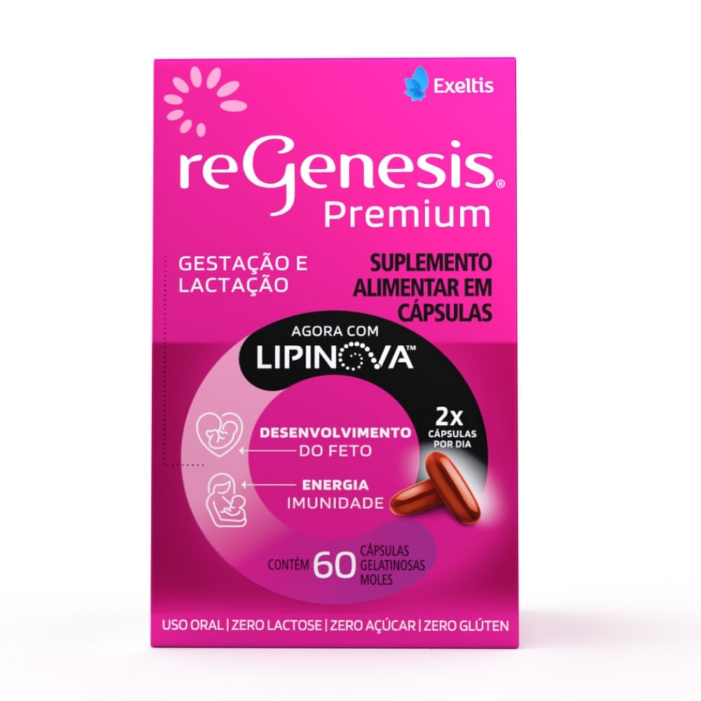 Regenesis Premium Com 60 Capsulas Lipinova