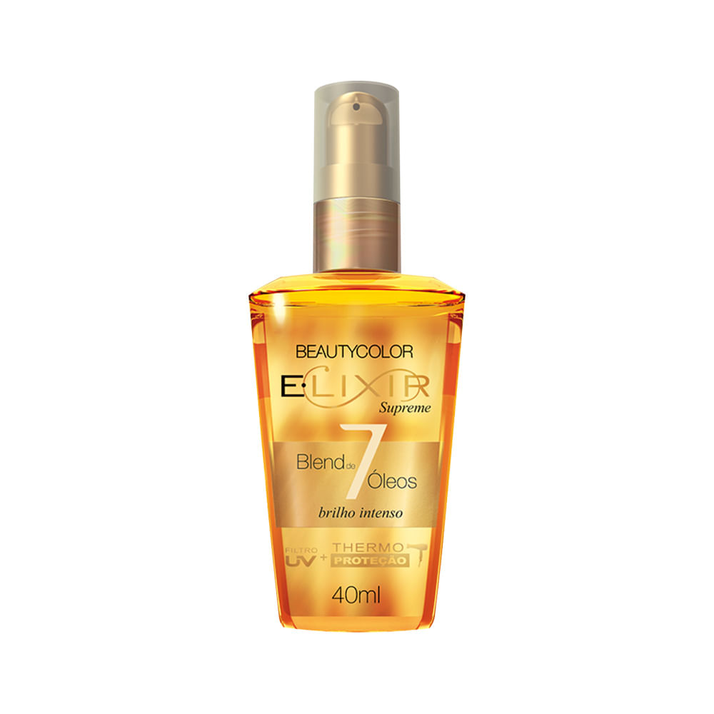 Oleo Capilar Beauty Color Elixir Supreme Blend De 7 Oleos 40ml