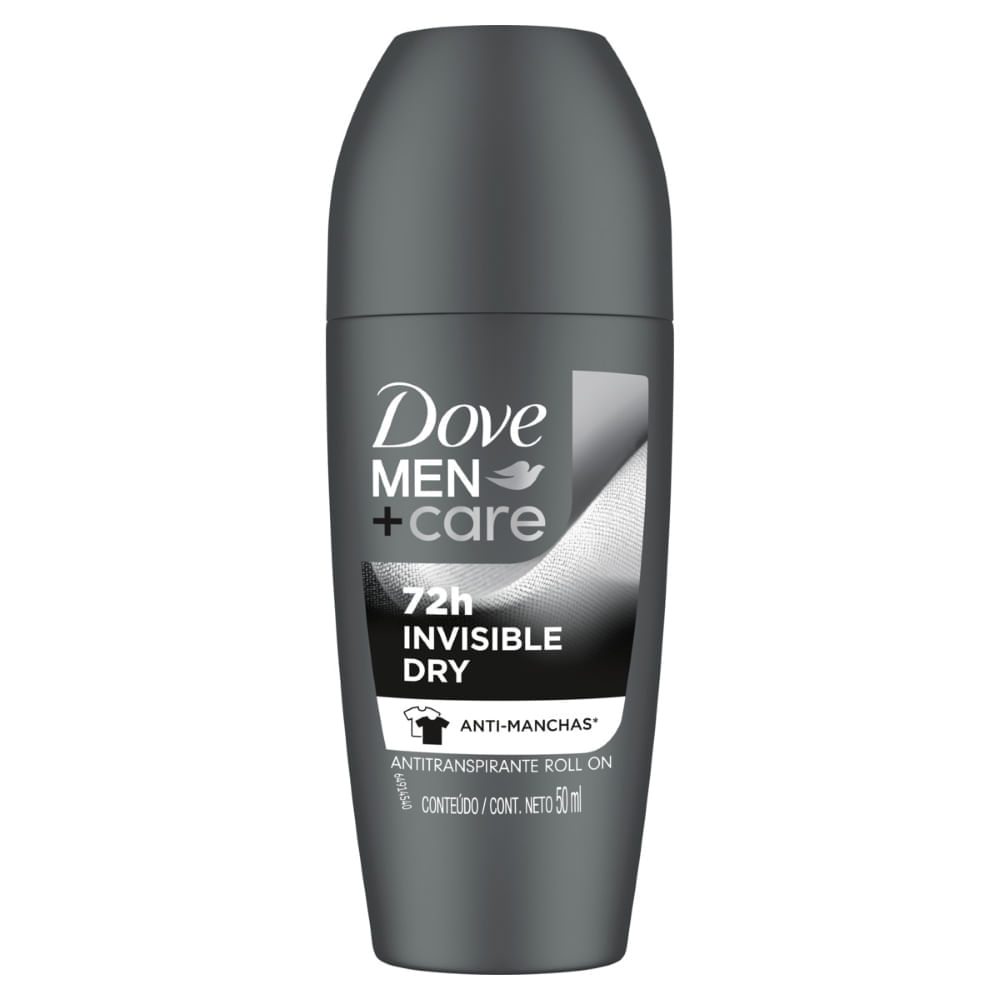 Desodorante Dove Men+care Roll On Invisible Dry 50ml