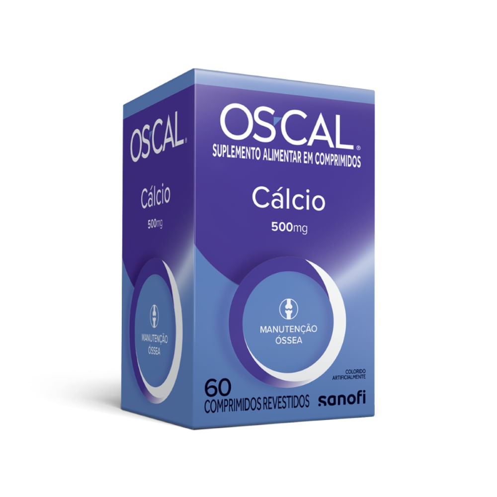 Cálcio 500mg Os-cal 60 Comprimidos