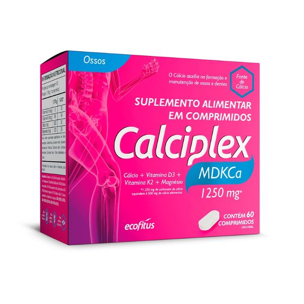 Calciplex Mdkca Com 60 Comprimidos