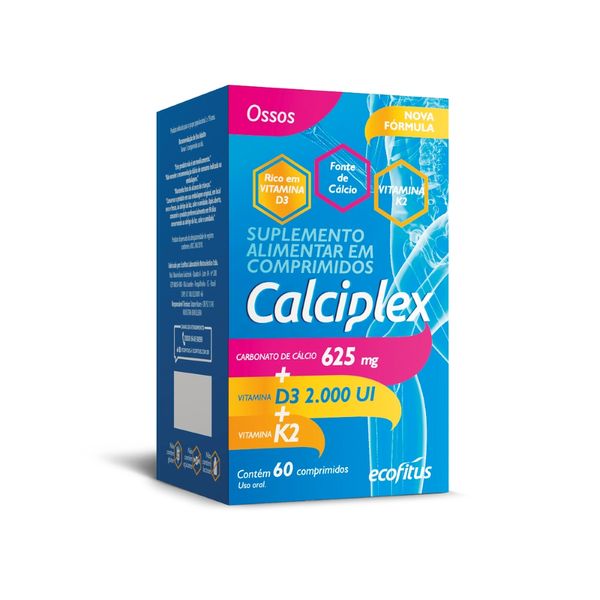 Calciplex Com 60 Comprimidos