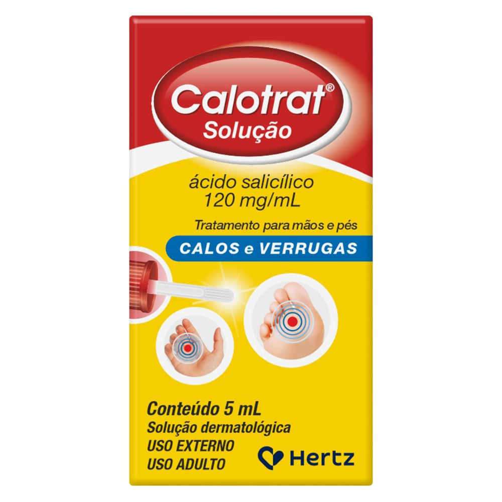 Calotrat Solução Tópica 5ml 120mg/ml
